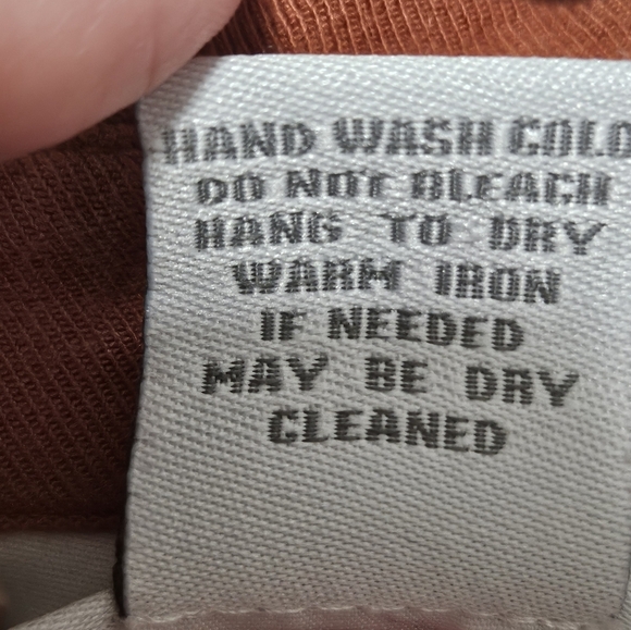 Soft Surroundings burnt orange top size medium - Picture 7 of 11